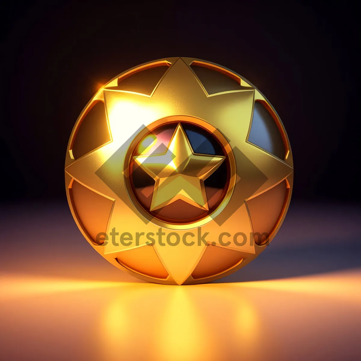 Picture of Patriotic Soccer Ball - World Cup Championship Icon