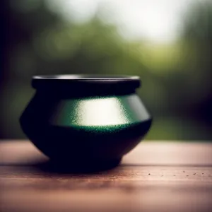 Japanese Tea Cup with Hot Beverage
