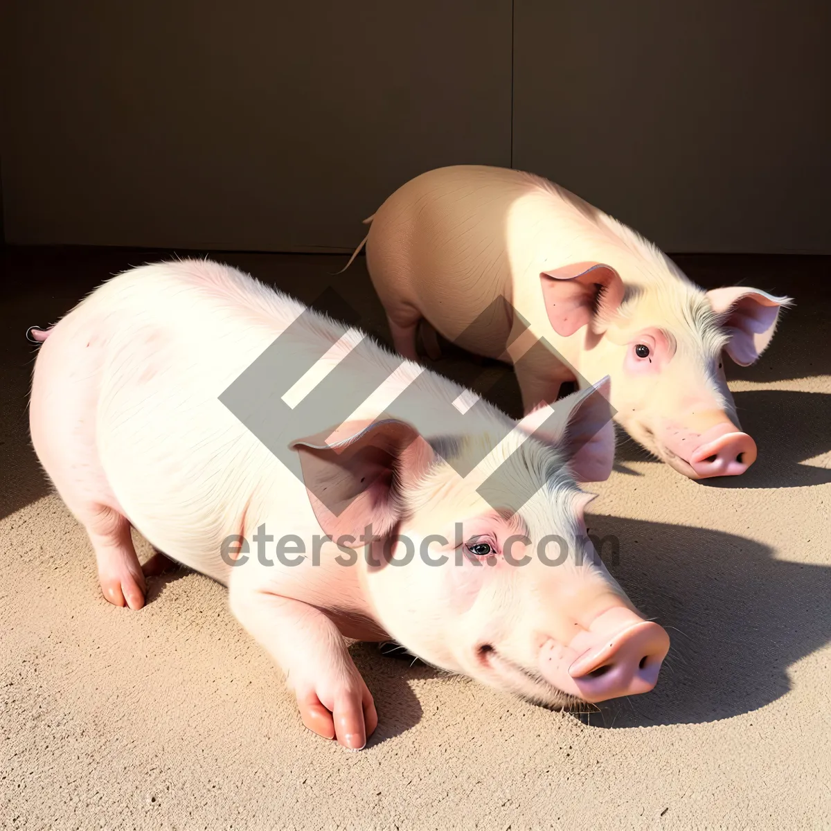 Picture of Pink Piggy Savings Bank - Financial Swine Investment