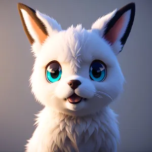 Furry feline in a cute disguise