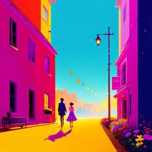 Patriotic Crowd Cheering Under Vibrant Stadium Lights