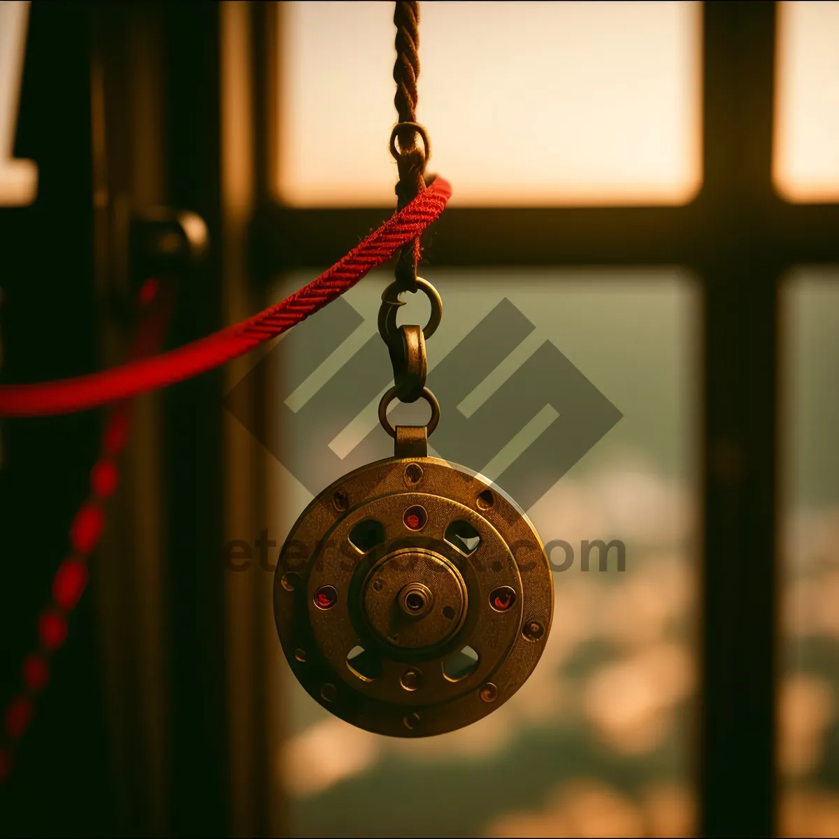 Picture of Golden Chain Pulley: Mechanical Device and Musical Decoration