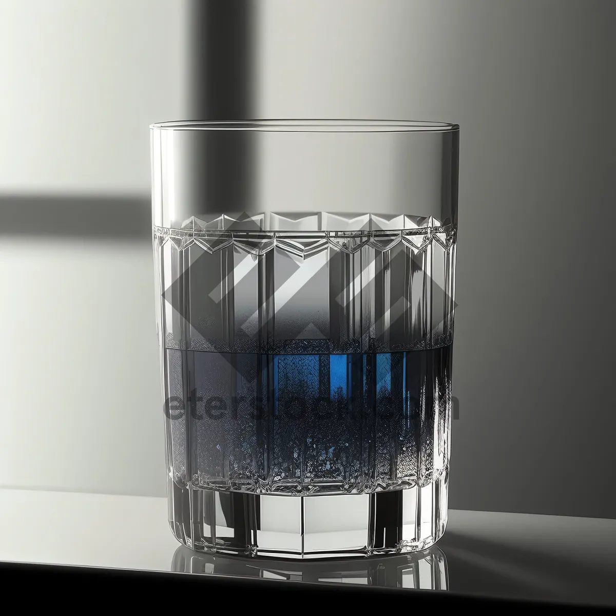 Picture of Refreshing Vodka Drink in Glass, Bar Scene