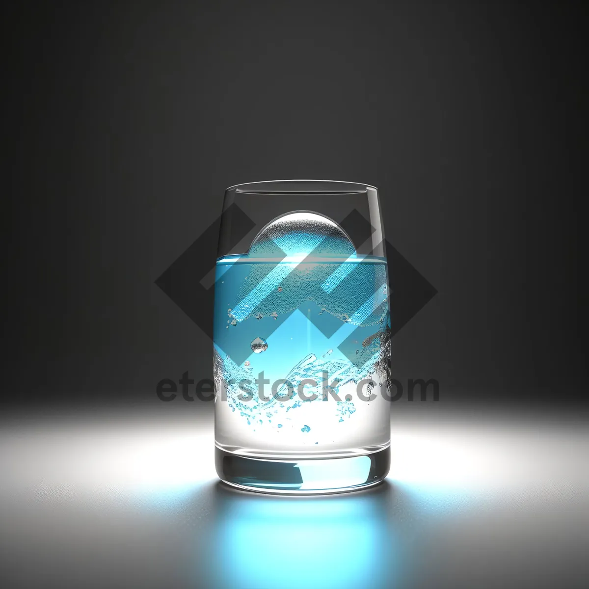 Picture of Refreshing glass of cold water