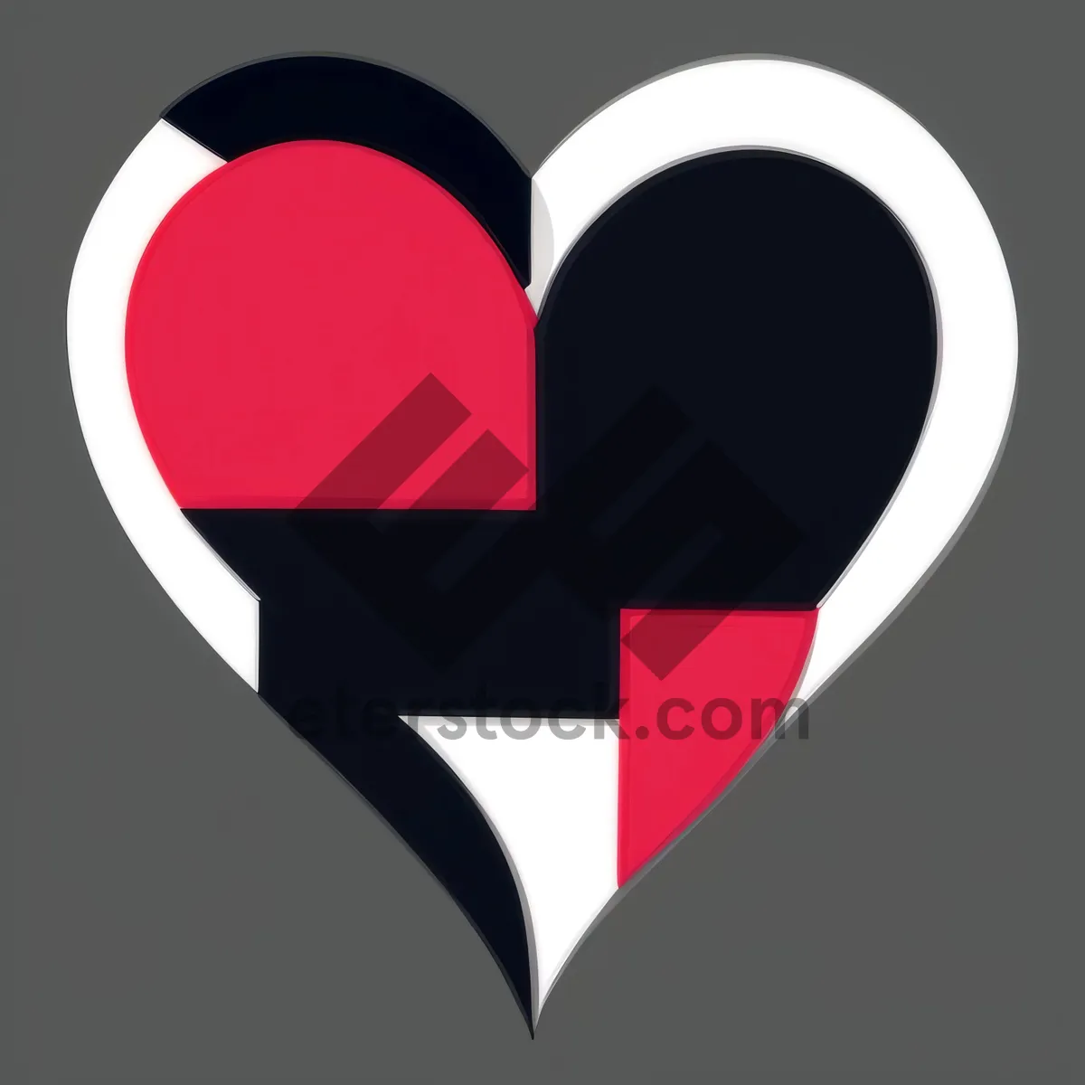 Picture of Love Symbol - Heart Shape Icon Design