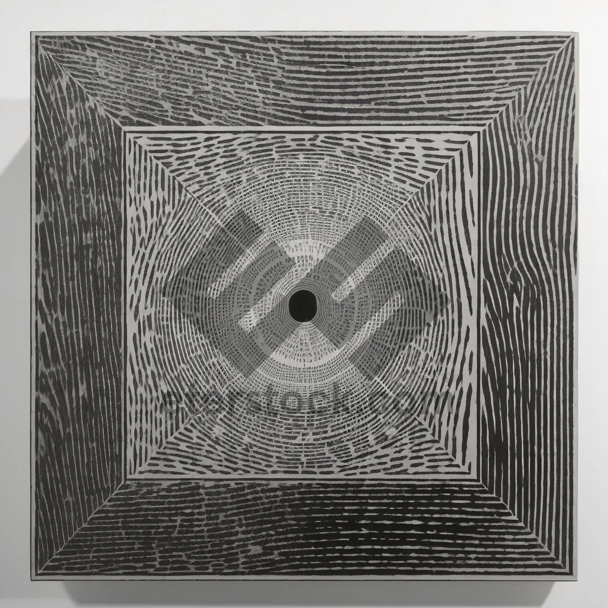 Picture of Vintage Metal Fire Screen Covering Grunge Texture