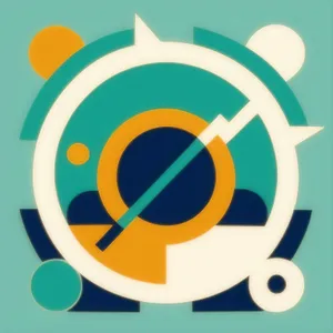 Graphic design symbol icon for sign.