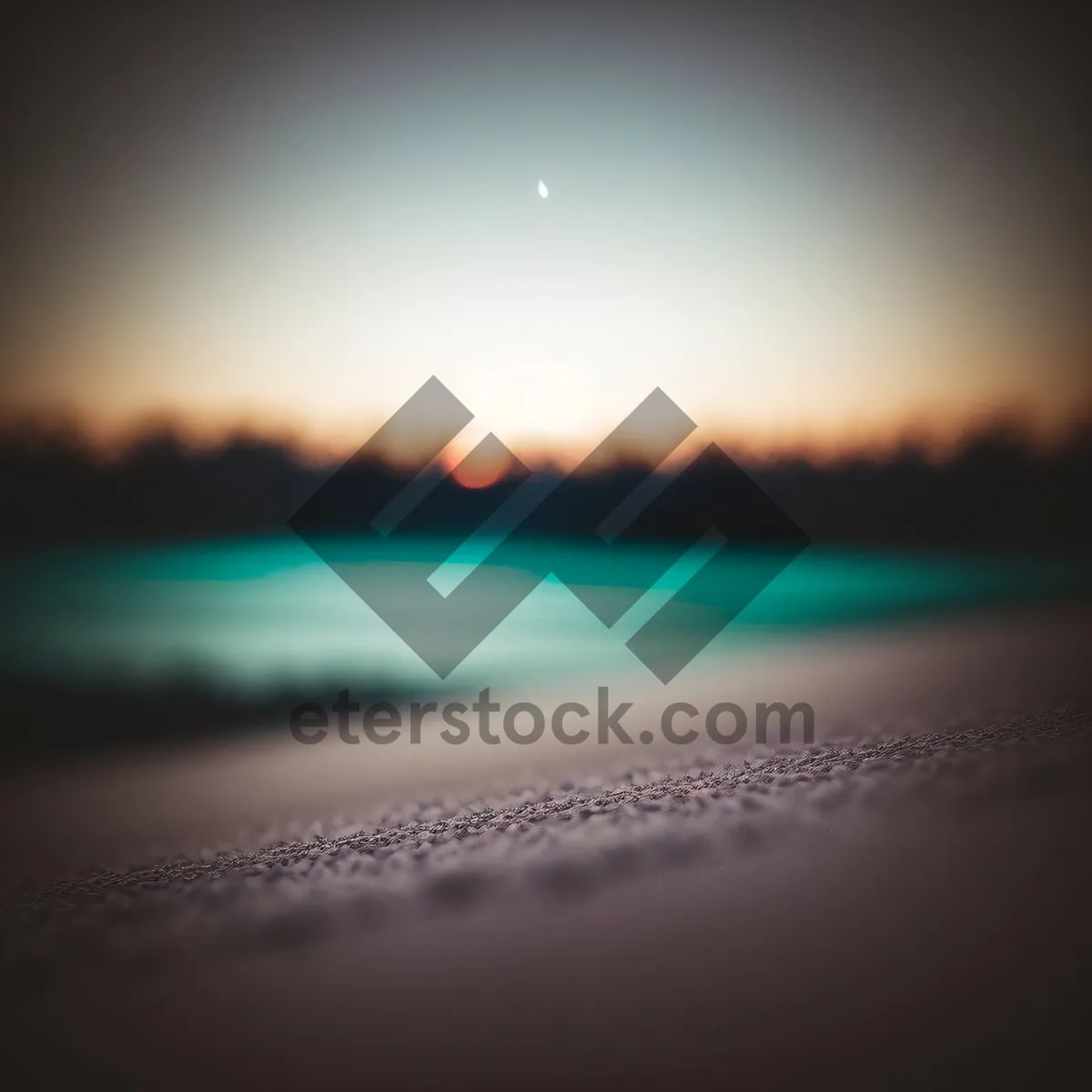 Picture of Golden Horizon: Serene Sunset over Ocean