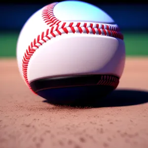 Sports Equipment for Baseball Game - Ball, Glove, and Grass
