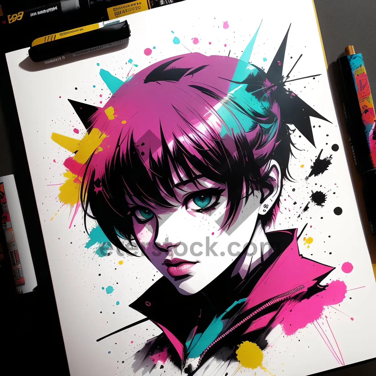 Picture of Office supplies for creative learning