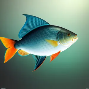 Colorful Goldfish Swimming in Aquarium