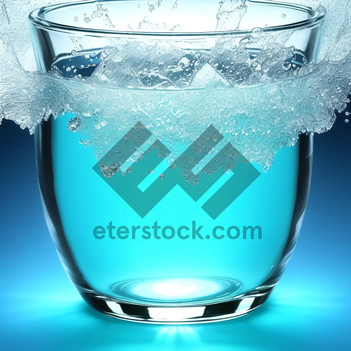 Picture of Refreshing Glass of Cool, Clear Water