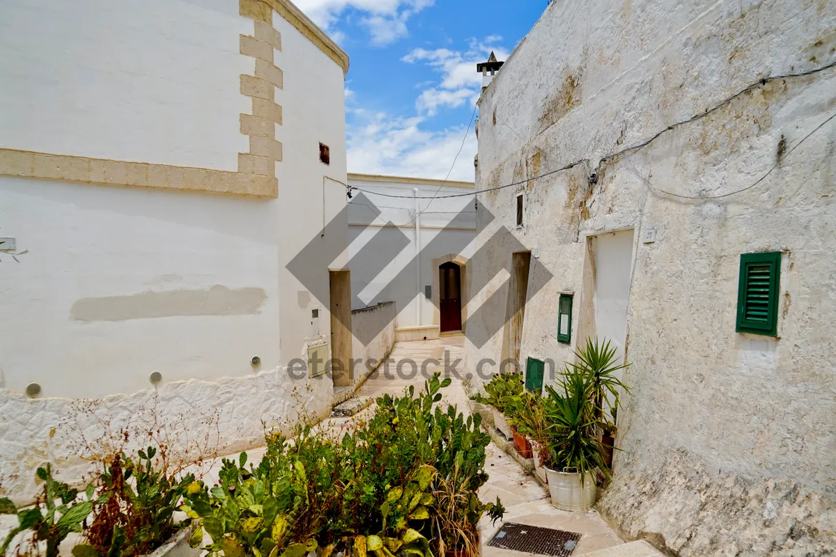 Picture of Old Stone Church in Historic Village