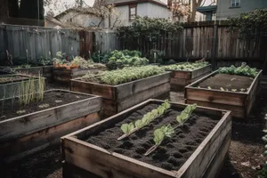 Train - Railroad Through Greenhouse Garden Structure