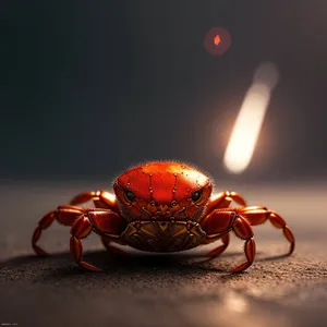 Festive Bug: Seasonal Rock Crab Decoration