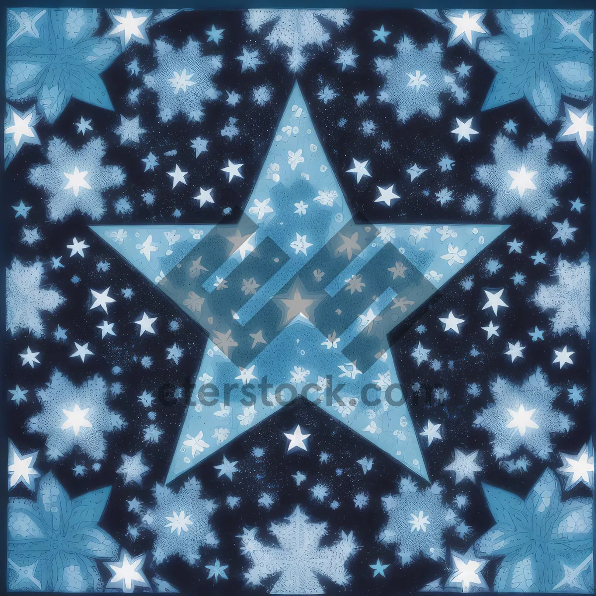 Picture of Winter Snowflake Celebration Decor Set.