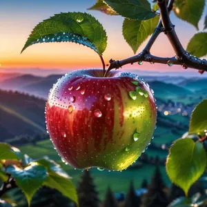 Fresh and Juicy Cherry Apple from Garden Harvest