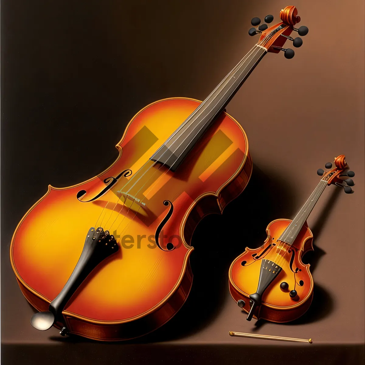 Picture of Melodic Strings: Guitar, Bass, Viol, Cello, Violin