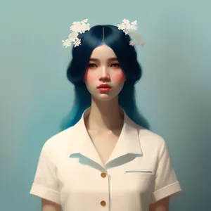 Smiling, Professional Doctor in Medical Uniform