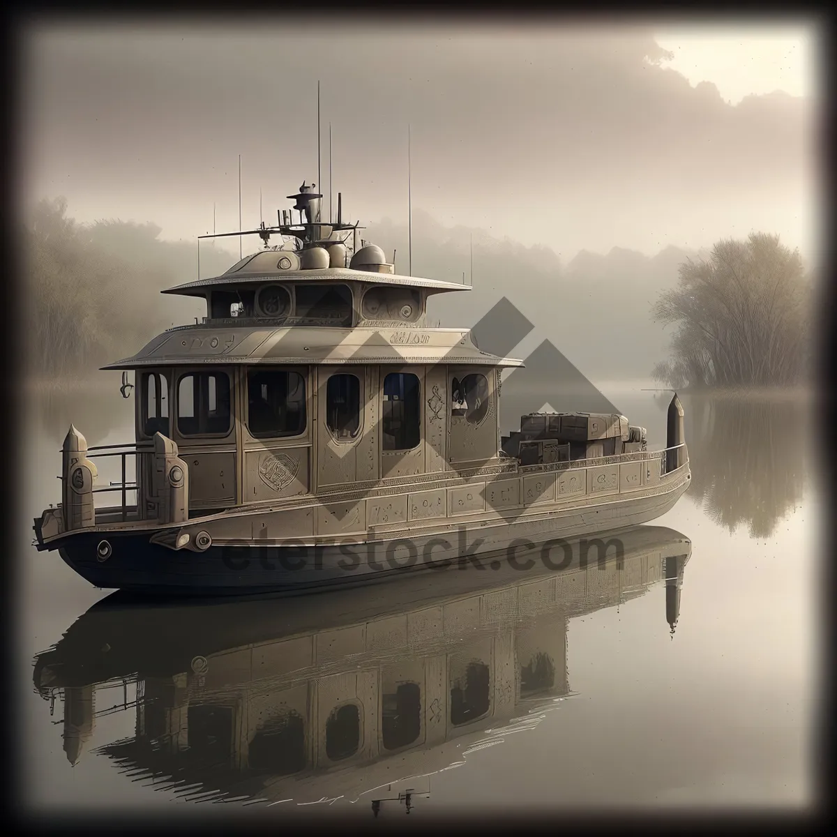 Picture of Marina Tower: Iconic Ship-Filled Harbor at Sunrise