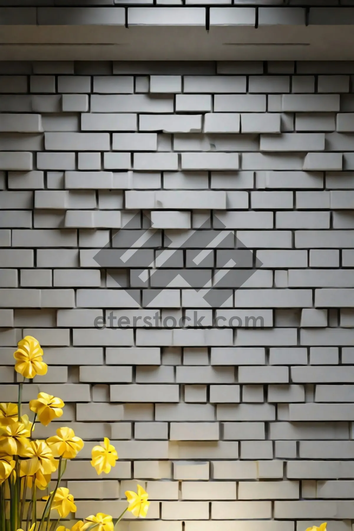 Picture of Old brick building with textured walls in urban city