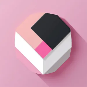 Glass Cube Box - Solid 3D Package Design