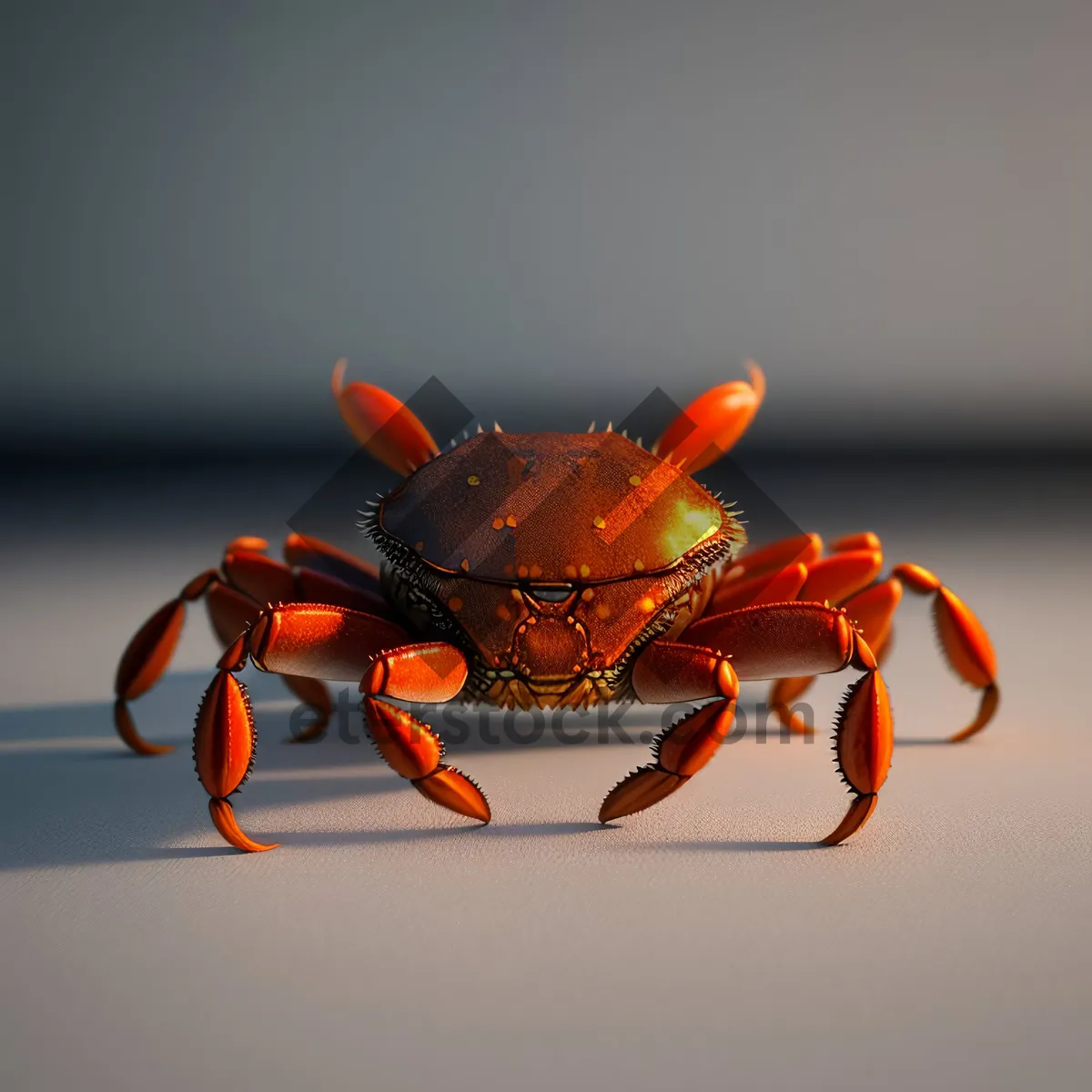 Picture of Rock crab close-up: A delectable crustacean delicacy!