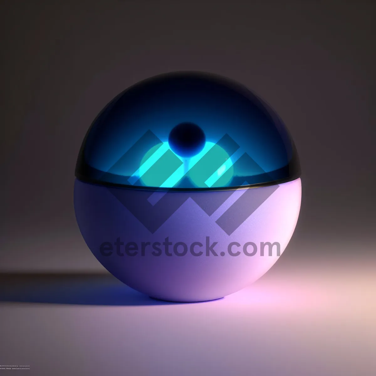 Picture of Lustrous Glass Button Icon