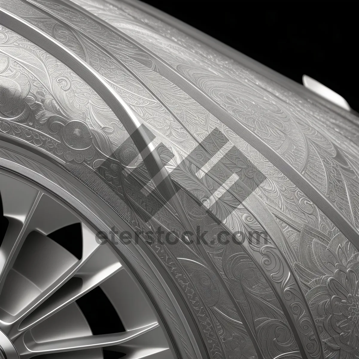 Picture of Dynamic Fractal Tire Strip Motion