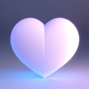 Shiny Glass Heart Icon Collection