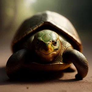 Mud Turtle - Aquatic Creature with Protective Shell