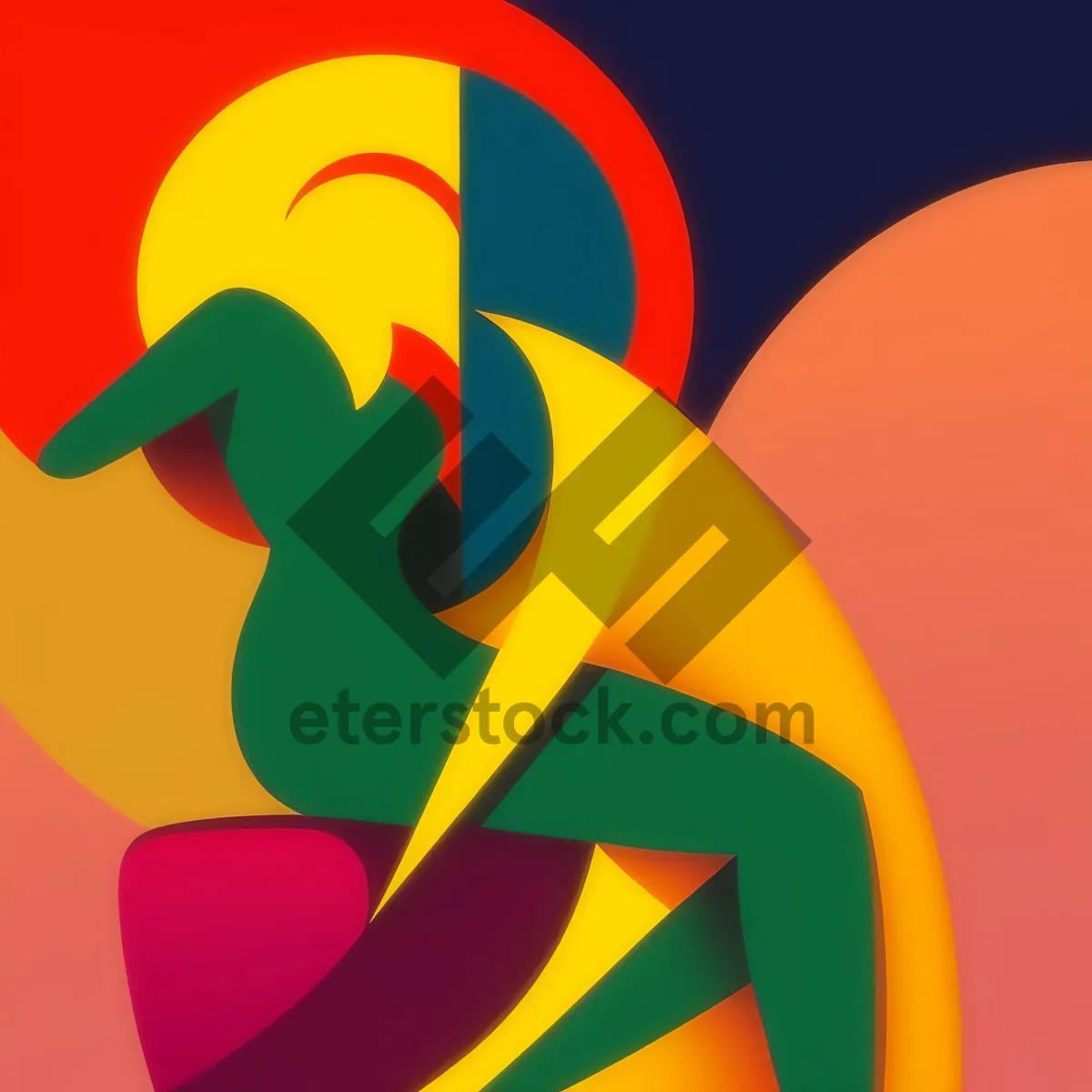 Picture of Symbolic icon set collection sign.