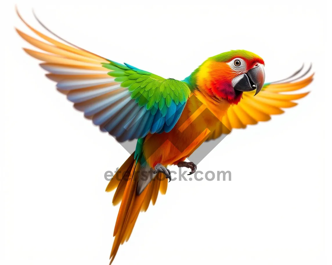 Picture of Yellow-winged animal by the seawater.