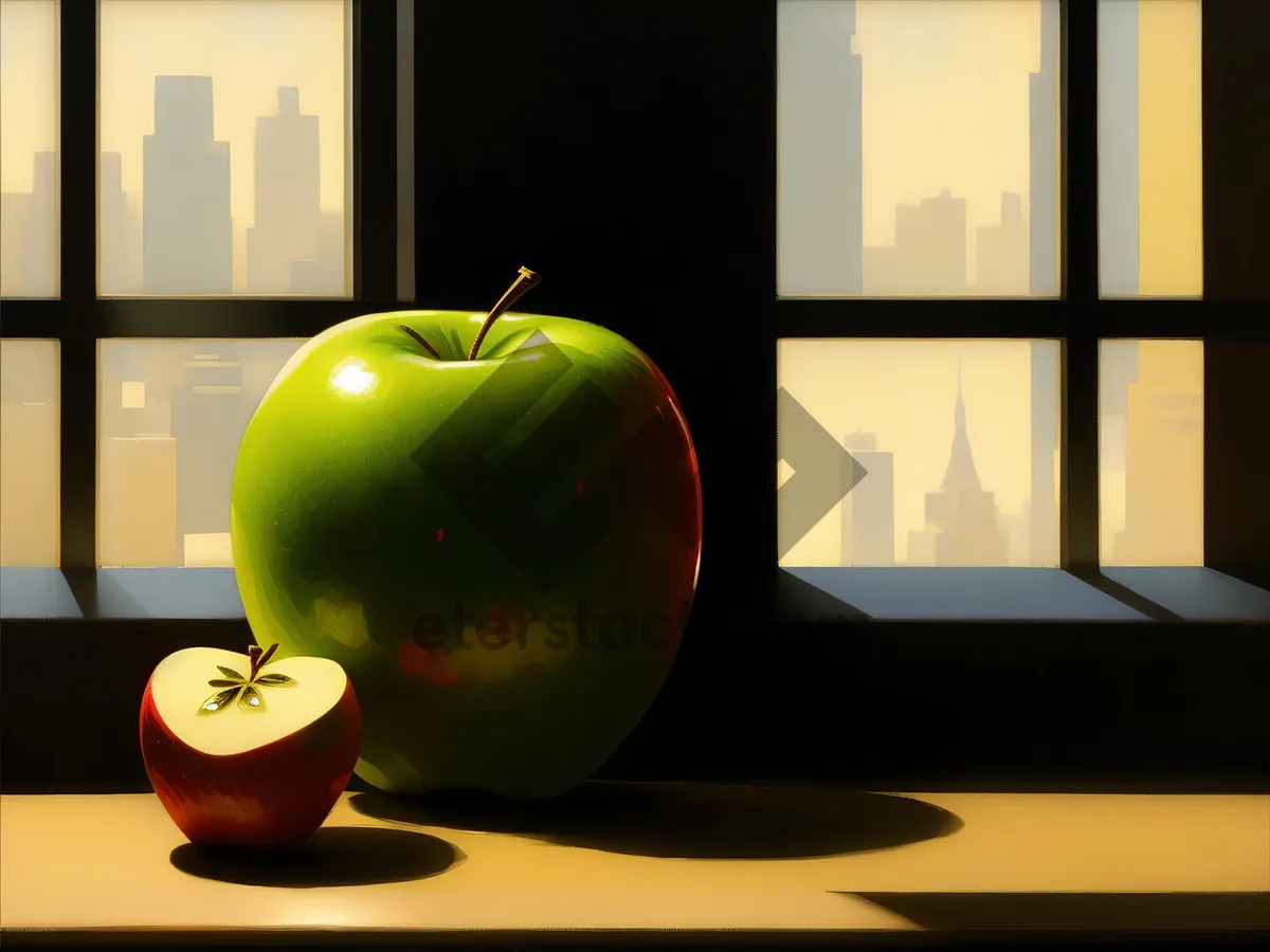 Picture of Fresh and Juicy Empire Apple - Healthy and Delicious Fruit