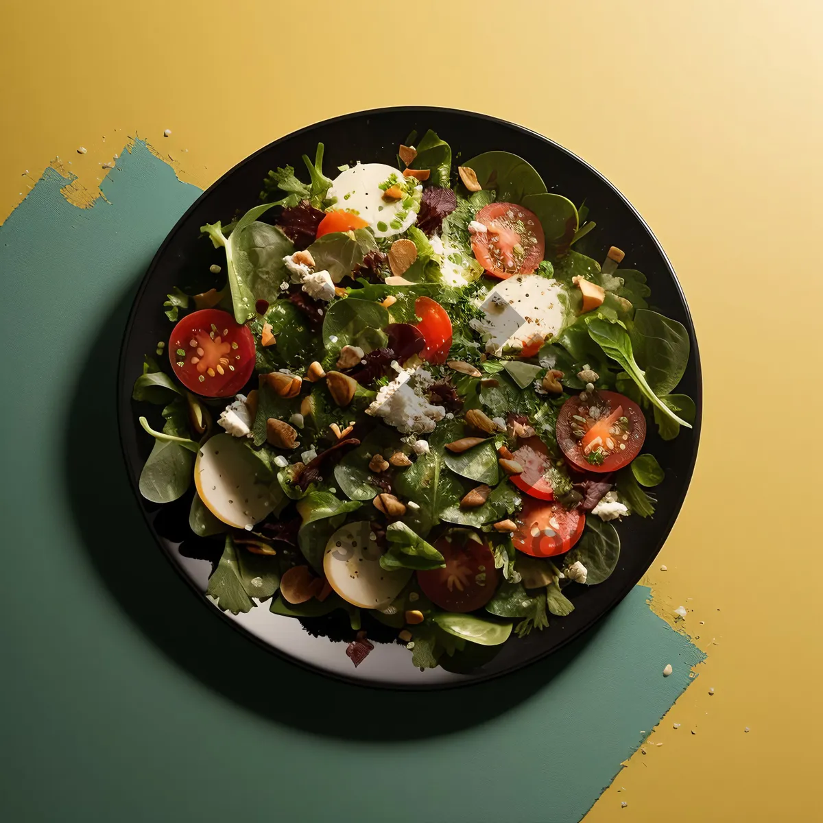 Picture of Grilled Beef Salad with Fresh Tomatoes and Pepper