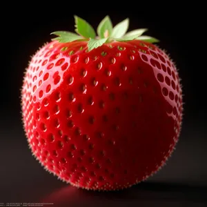 Vibrant Berry Delight: Sweet and Juicy Organic Strawberries