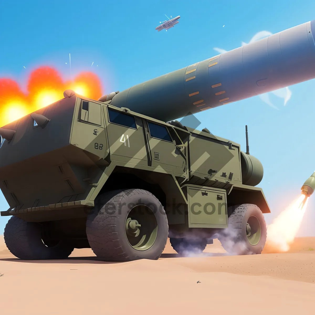 Picture of Skyward Rocket Launcher in Military Arsenal