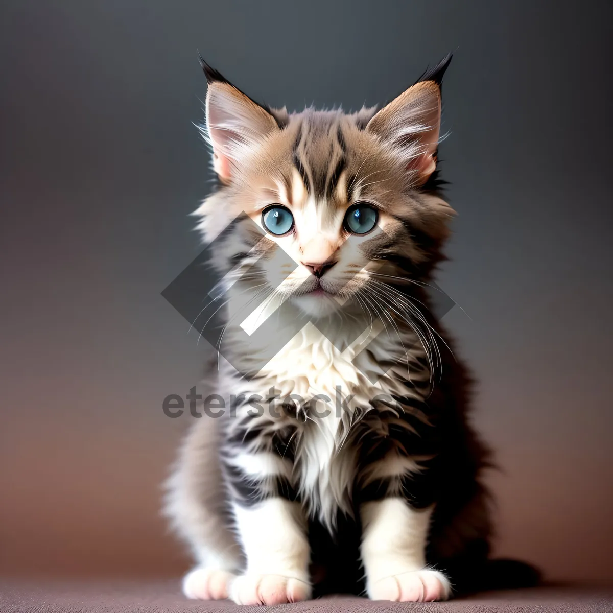 Picture of Playful Feline Cutie with Adorable Whiskers