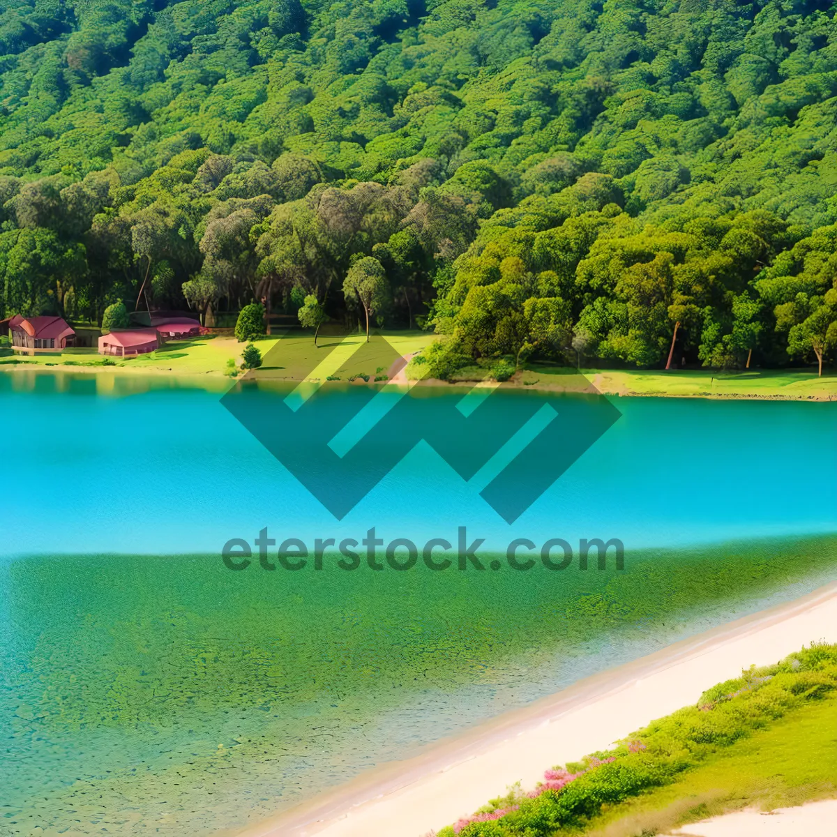 Picture of Serene Golf Course Oasis by the Ocean