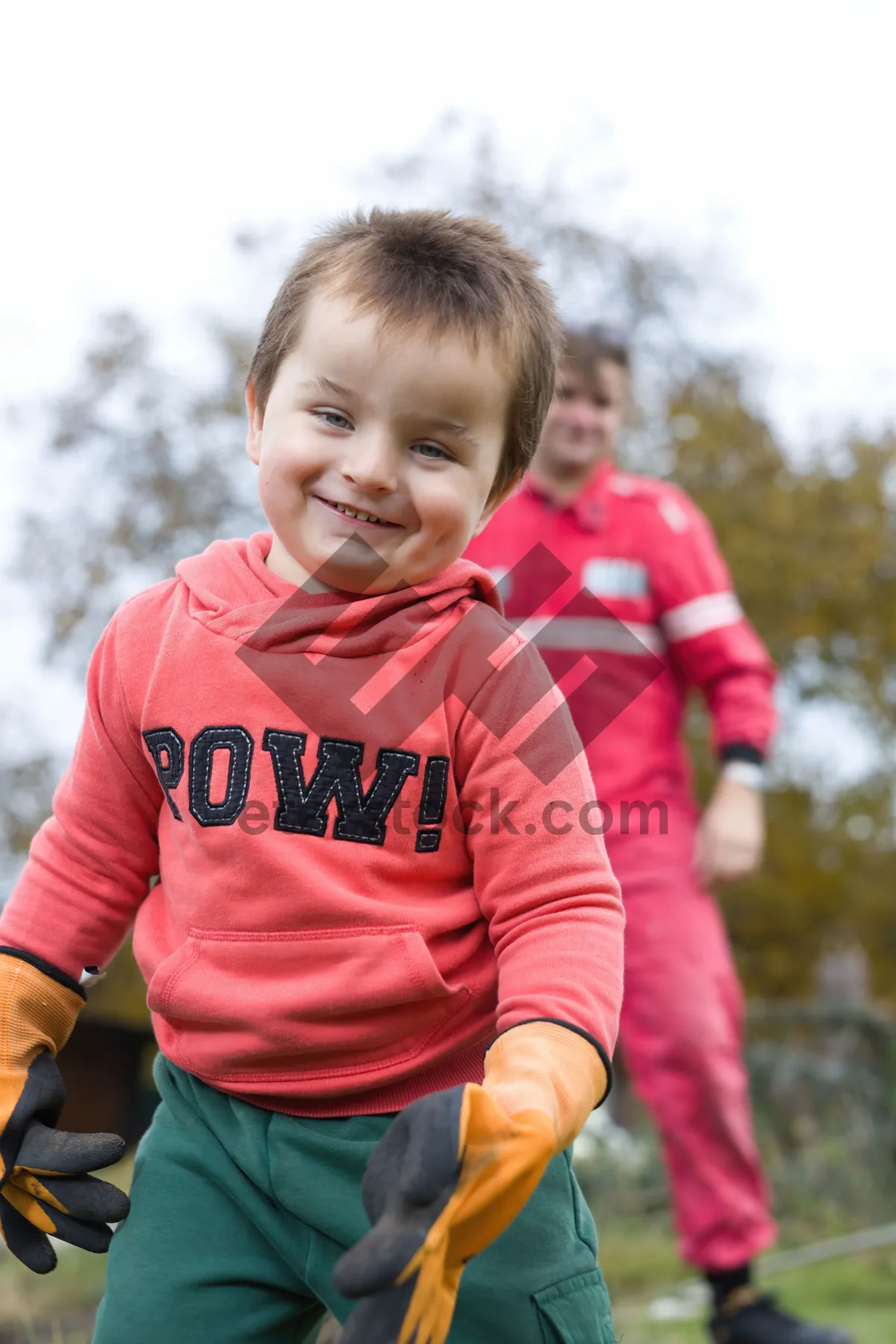 Picture of Cheerful boy with a big smile