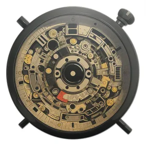Navigational Timepiece: Magnetic Compass Clock