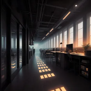 Urban Cell Locker in Modern Prison Building