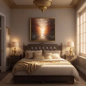 Modern Bedroom Decor with Stylish Furniture and Cozy Lighting