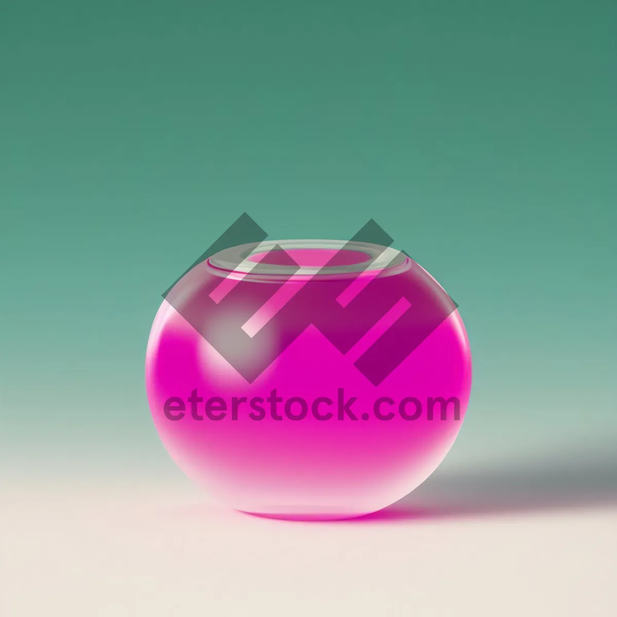 Picture of Vibrant Orange Glass Sphere Icon
