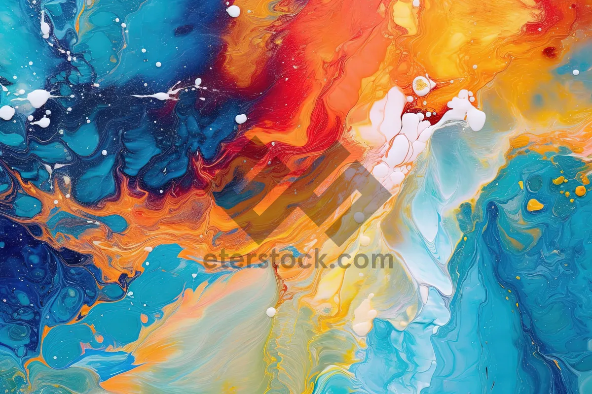 Picture of Watercolor texture design for artistic shower curtain.