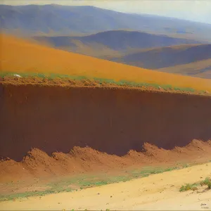 Serenity in the Desert: A Majestic Dune Landscape