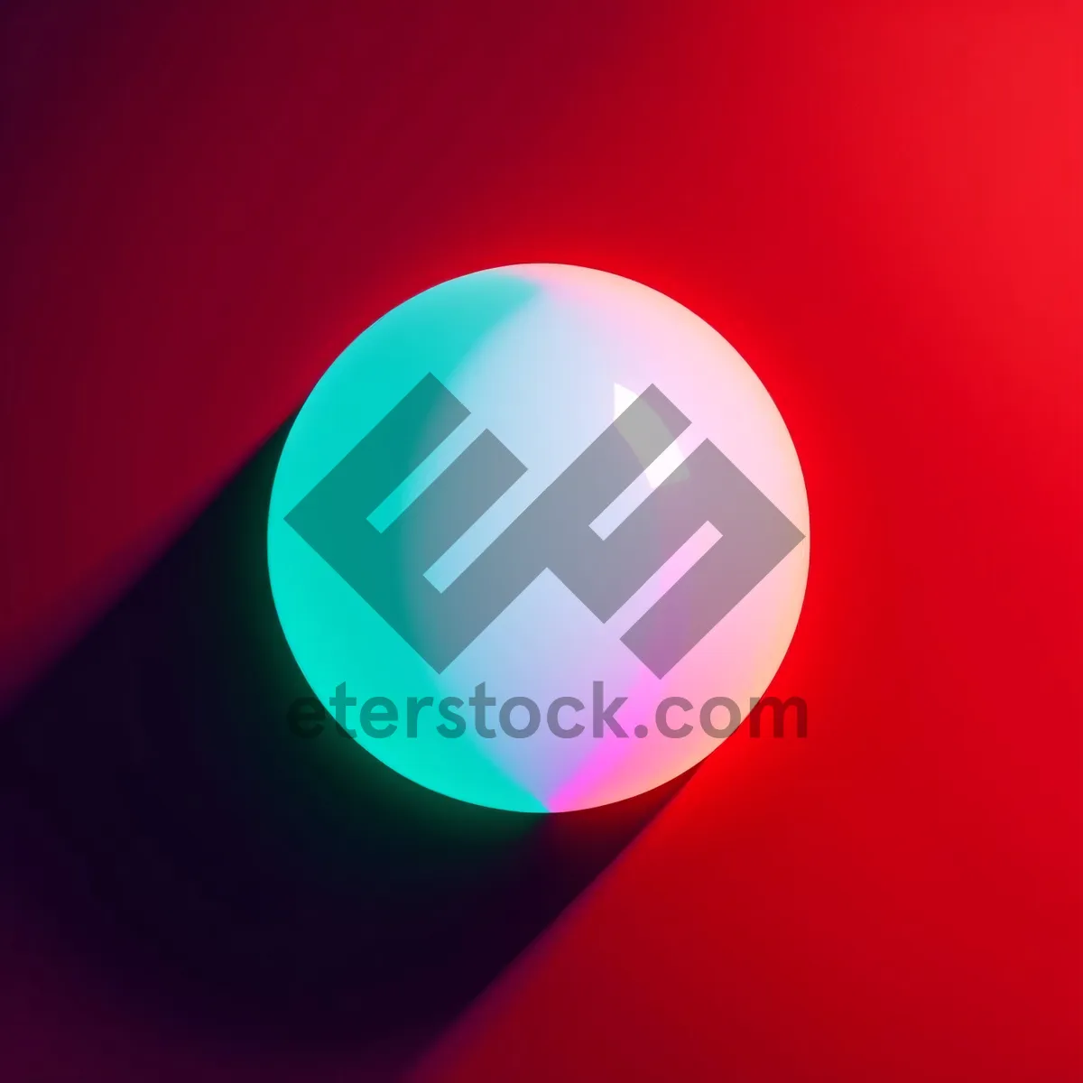 Picture of Colorful Shiny Glass Button Icon Set