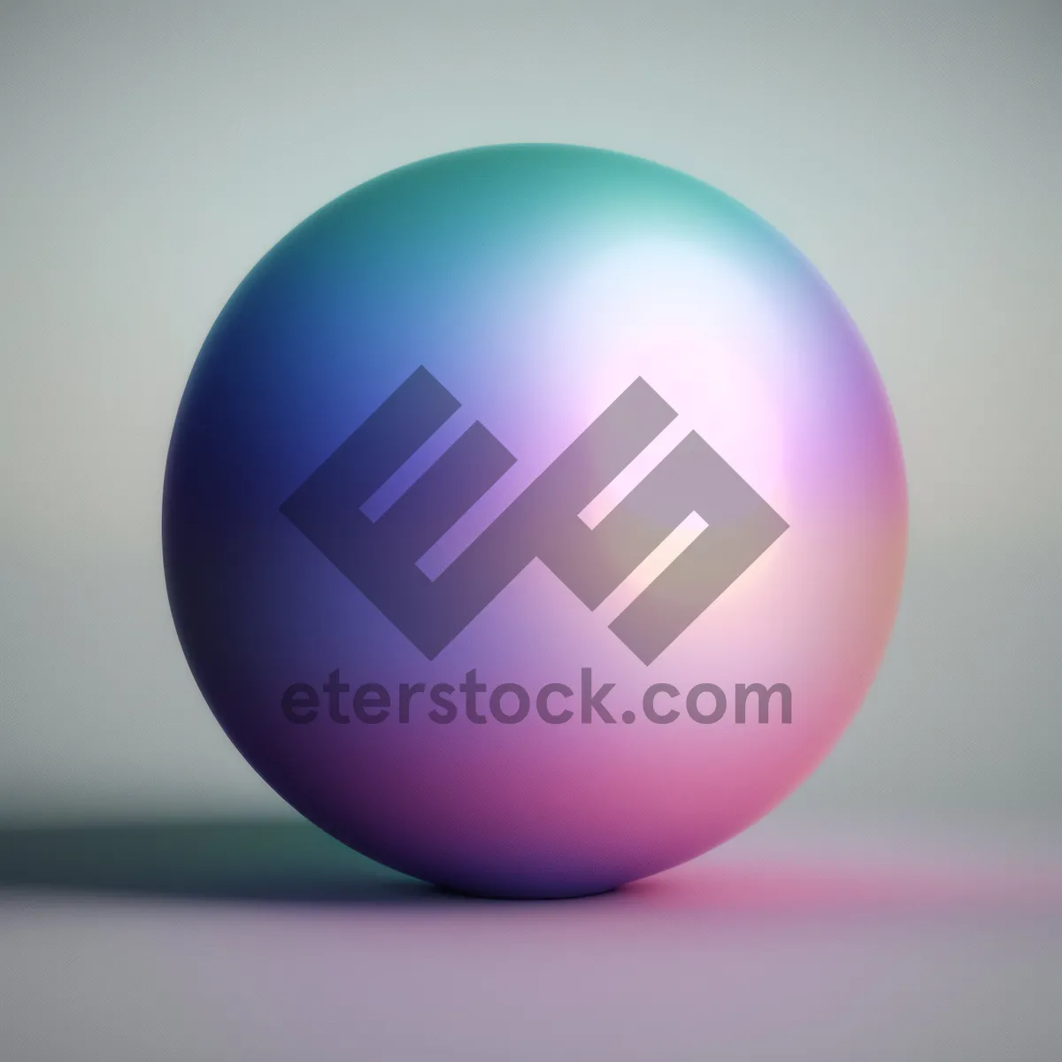 Picture of Shiny Glass Button Set with Colorful Round Icons