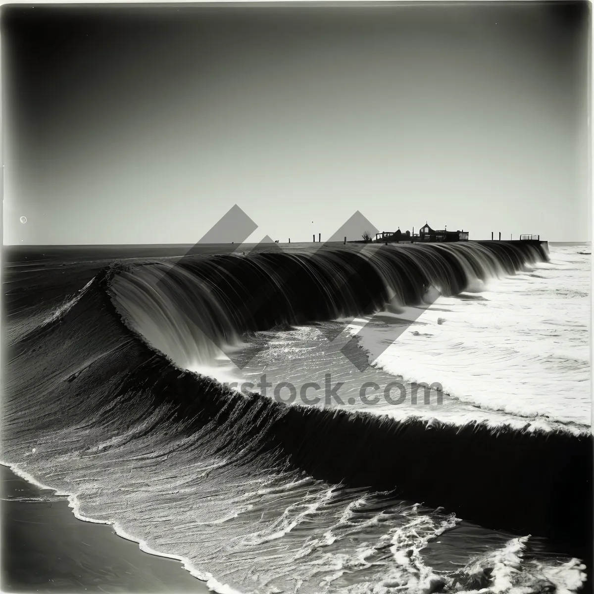 Picture of Coastal Barrier Landscape by the Sea