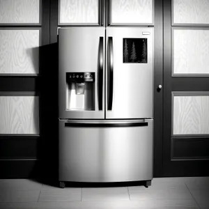 Modern White Refrigerator for Stylish Kitchen